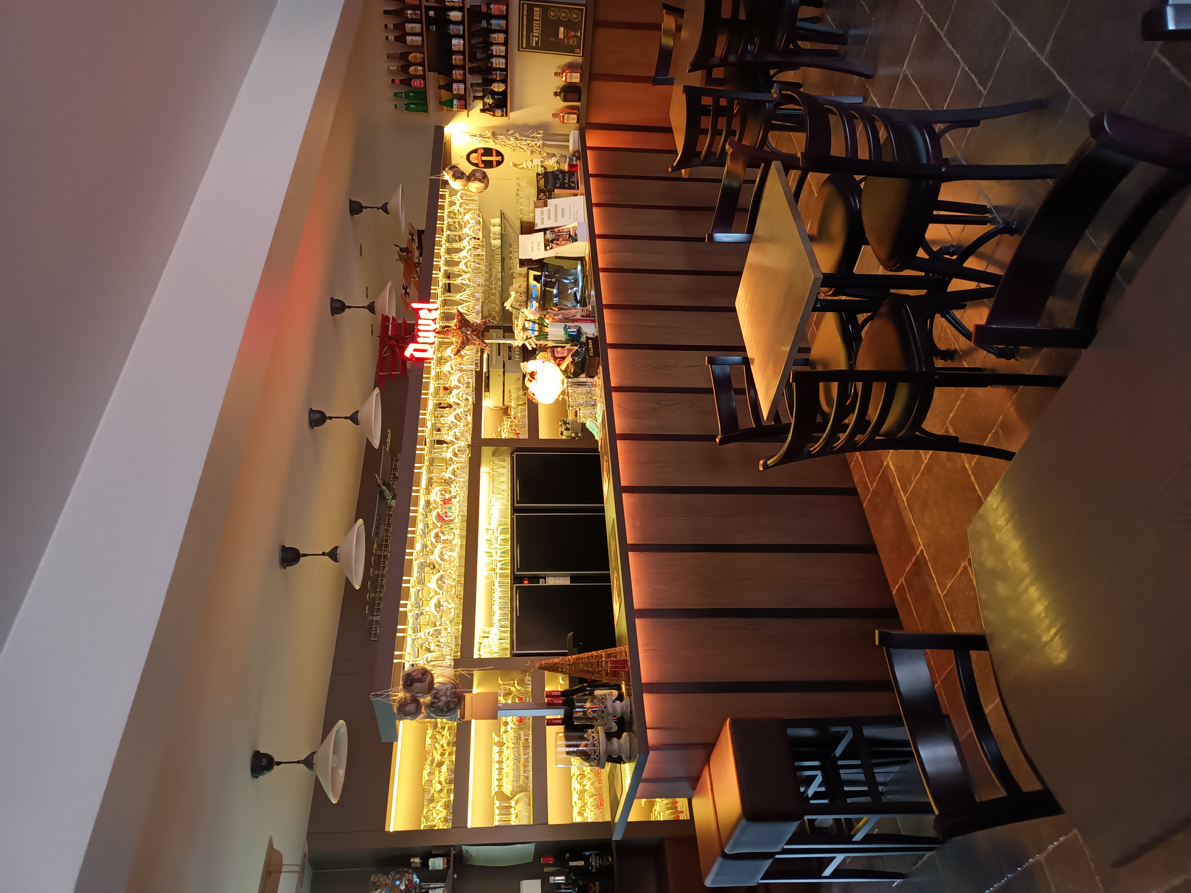 Barinterieur van Brasserie Old Leghem